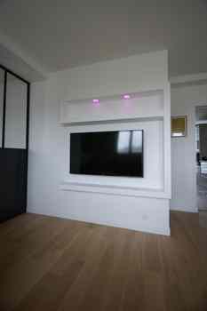 agencement tv apres travaux