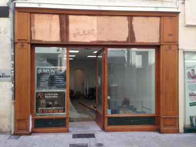 commerce avant travaux